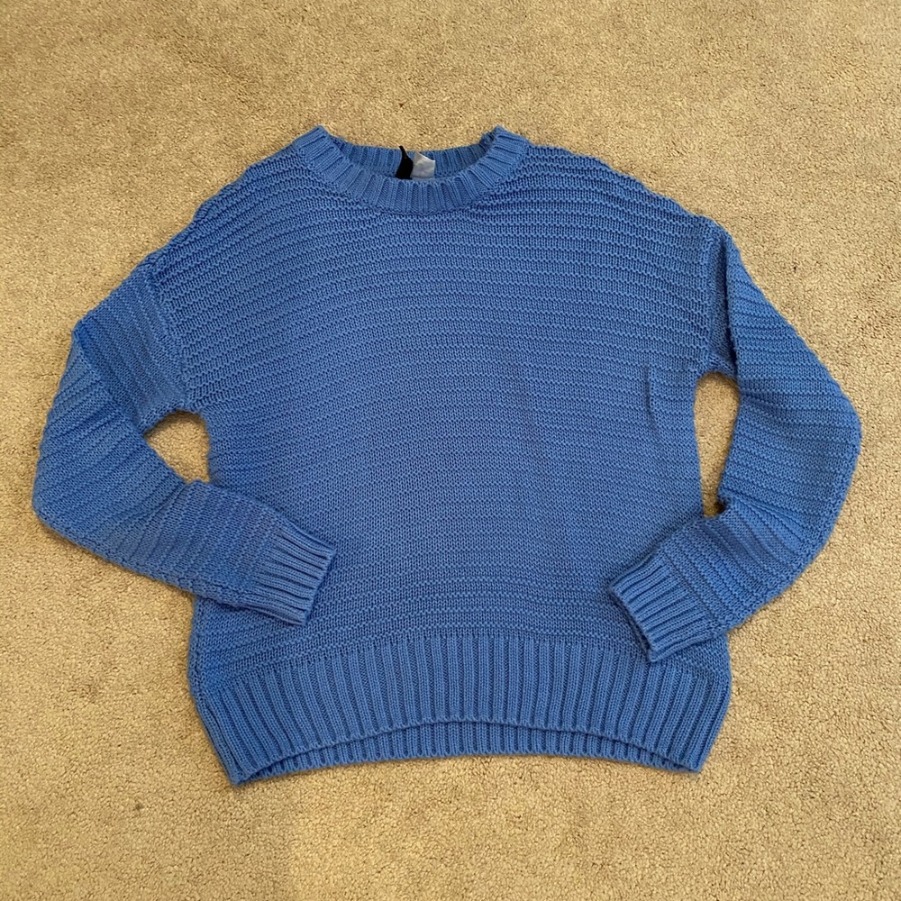 ‼️Low price‼️ Blue divided sweater